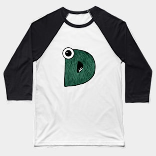 Monster Letter D Baseball T-Shirt